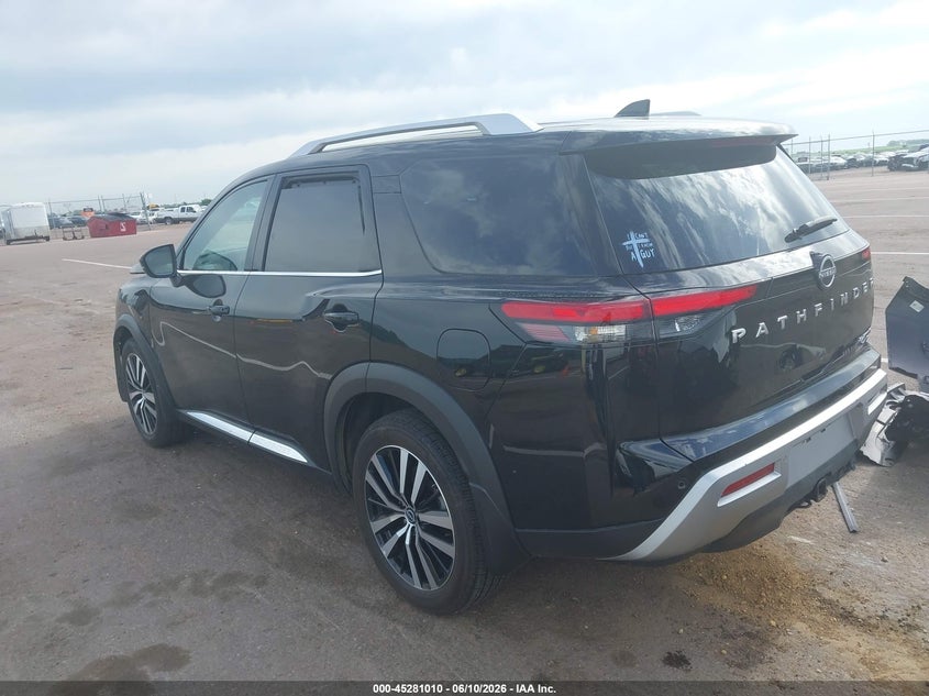 Vin: 5n1dr3dj2sc302172, lot: 45778834, nissan pathfinder platinum 4wd 20253