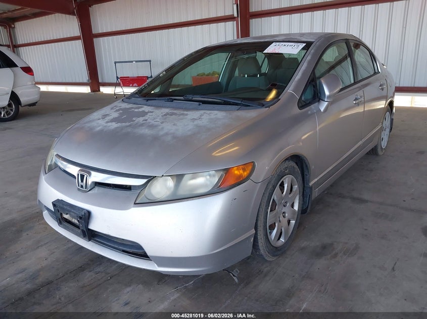 2006 Honda Civic Lx JHMFA16546S013121 photo 1