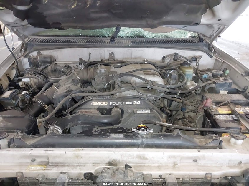 2000 Toyota 4Runner Sr5 V6 VIN: JT3HN86R4Y0320382 Lot: 45281020
