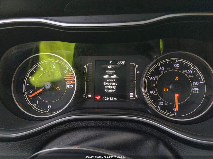 2019 JEEP CHEROKEE SPORT UTILITY VEHICLE 2.4L I-4 VVT, 180HP