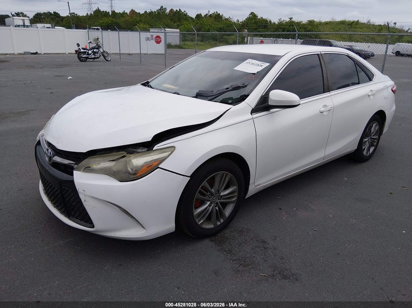 2016 Toyota Camry Se 4T1BF1FK9GU130220 photo 1