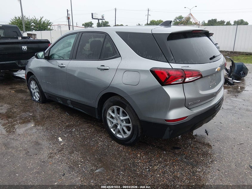 Vin: 3gnaxheg0pl184526, lot: 45778857, chevrolet equinox fwd ls 20233