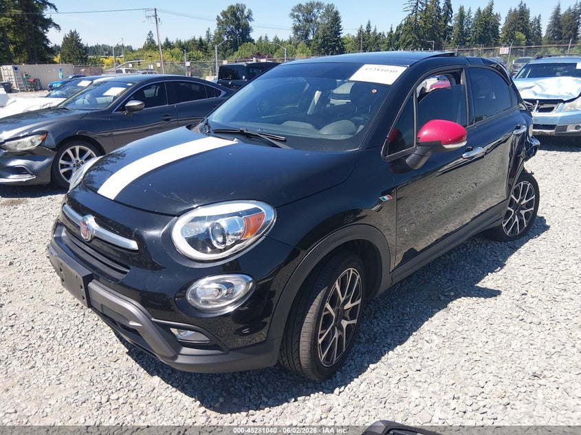Vin: zsbcsyet7gp476537, lot: 45778864, fiat 500x trekk 20162