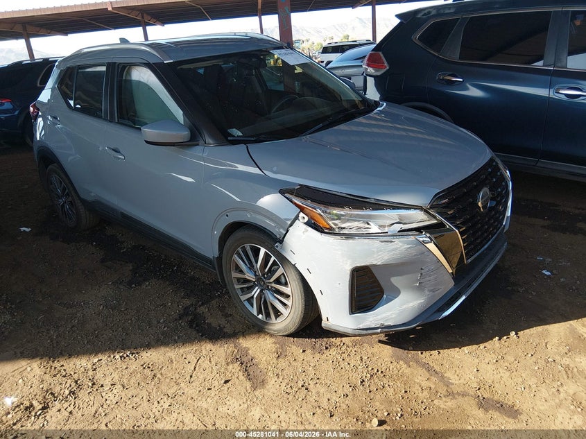 Vin: 3n1cp5cv1ml496662, lot: 45778865, nissan kicks sv xtronic cvt 20211