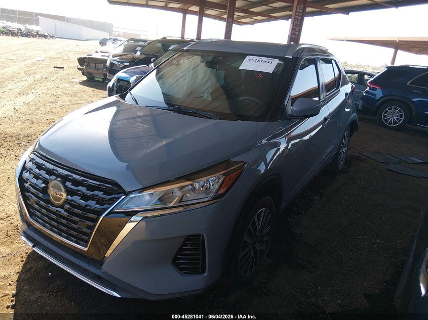 Vin: 3n1cp5cv1ml496662, lot: 45778865, nissan kicks sv xtronic cvt 20212
