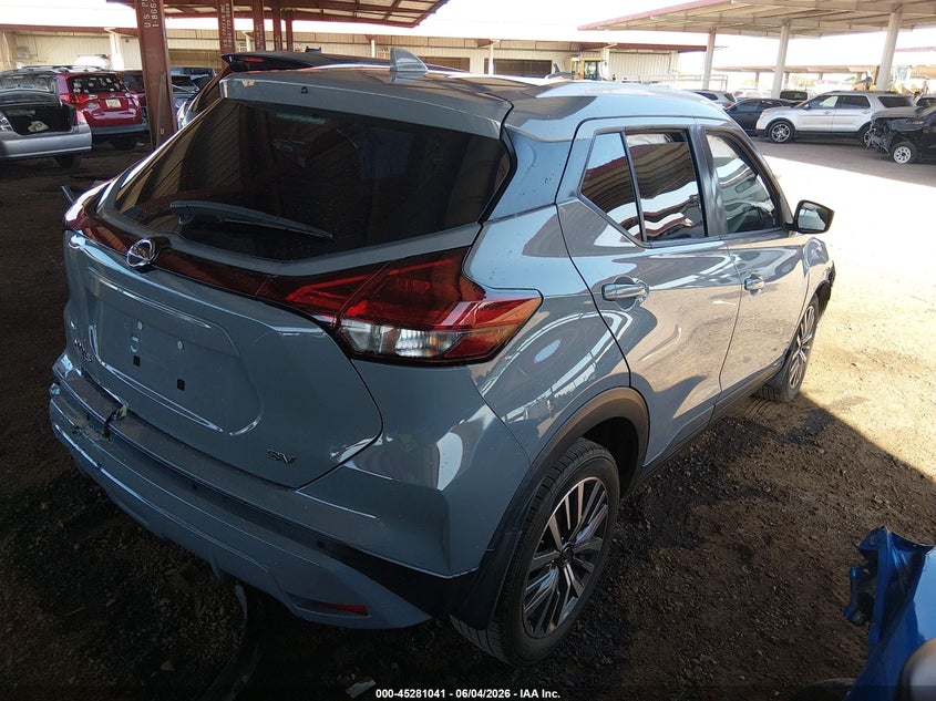 Vin: 3n1cp5cv1ml496662, lot: 45778865, nissan kicks sv xtronic cvt 20214