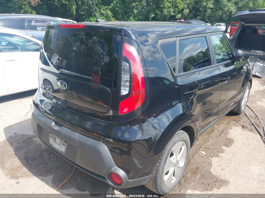 Vin: kndjn2a27g7314778, lot: 45778871, kia soul 20164