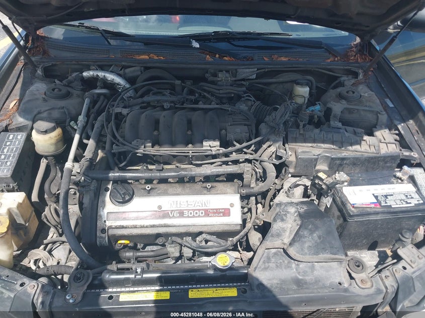 2001 NISSAN MAXIMA SEDAN 3.0L V-6 DOHC, 222HP