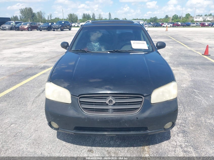 2001 NISSAN MAXIMA SEDAN 3.0L V-6 DOHC, 222HP