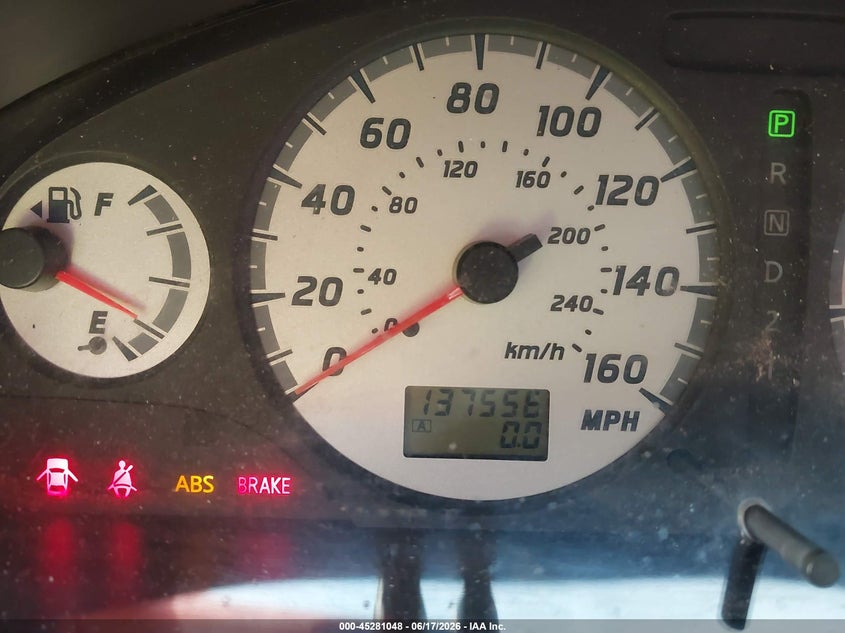 2001 NISSAN MAXIMA SEDAN 3.0L V-6 DOHC, 222HP