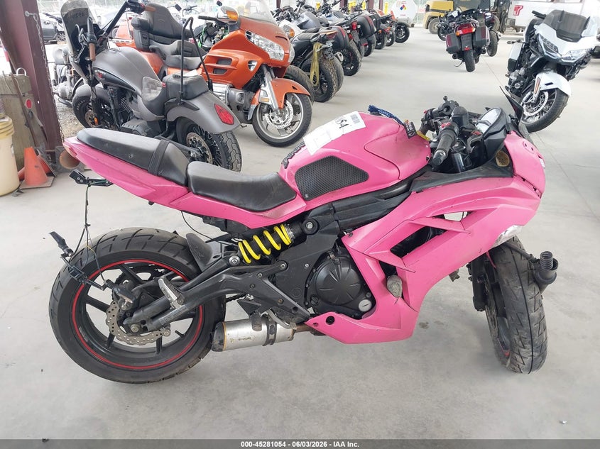 2013 Kawasaki Ex650 E VIN: JKAEXEE19DDA09257 Lot: 45281054