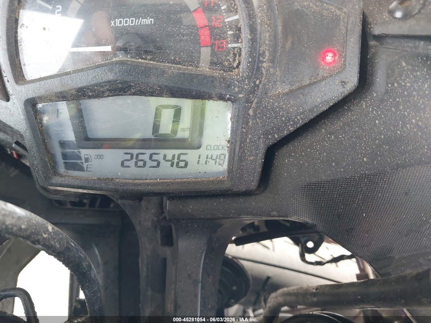 2013 Kawasaki Ex650 E VIN: JKAEXEE19DDA09257 Lot: 45281054