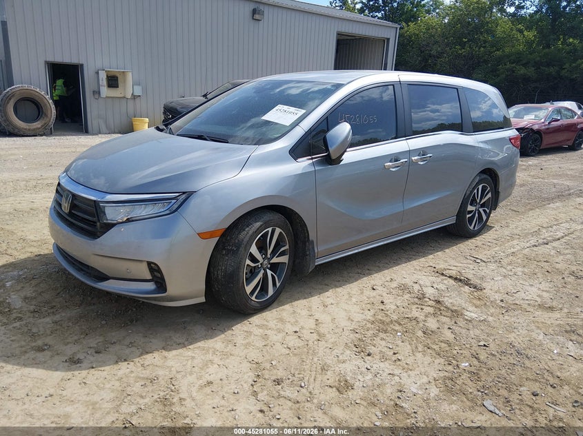 Vin: 5fnrl6h80rb053565, lot: 45778879, honda odyssey touring 20242