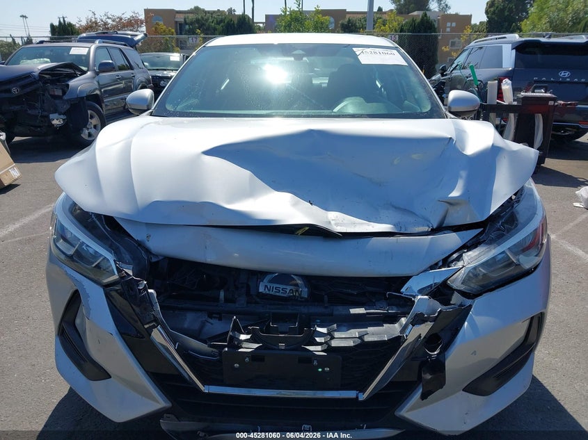 2021 Nissan Sentra Sv Xtronic Cvt VIN: 3N1AB8CV8MY293133 Lot: 45281060