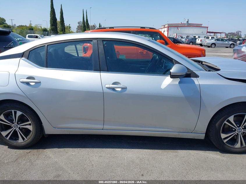 2021 Nissan Sentra Sv Xtronic Cvt VIN: 3N1AB8CV8MY293133 Lot: 45281060