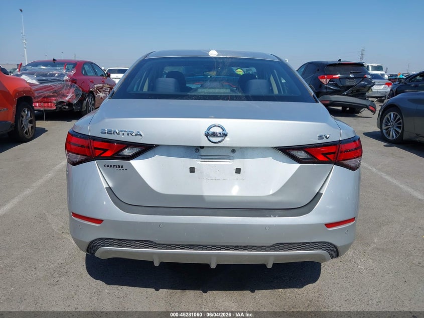 2021 Nissan Sentra Sv Xtronic Cvt VIN: 3N1AB8CV8MY293133 Lot: 45281060