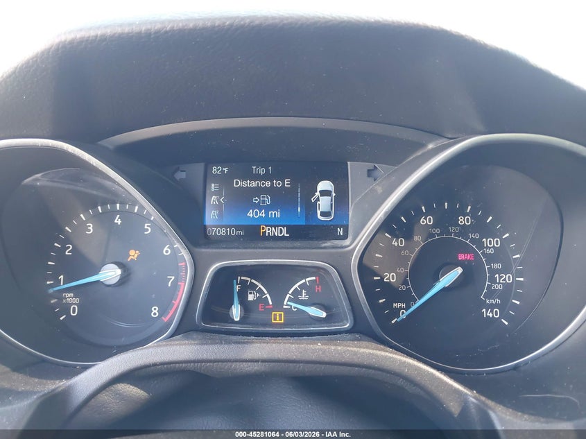 2016 FORD FOCUS auction photo 7