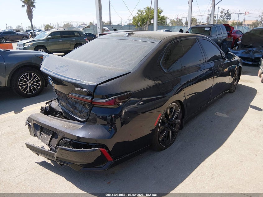 Vin: wby43ej03rcp67176, lot: 45778907, bmw i7 edrive50 20244