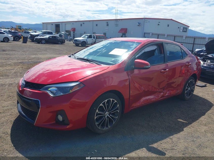 Vin: 2t1burhe2ec055709, lot: 45778914, toyota corolla s plus 20142