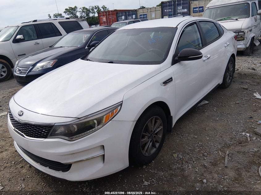 Vin: 5xxgt4l13hg174172, lot: 45778920, kia optima lx turbo 20172