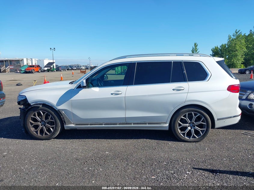 2020 BMW X7 xDrive40I VIN: 5UXCW2C09L9C72227 Lot: 45281102