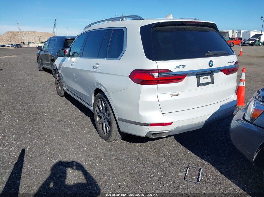 Vin: 5uxcw2c09l9c72227, lot: 45778926, bmw x7 xdrive40i 20203