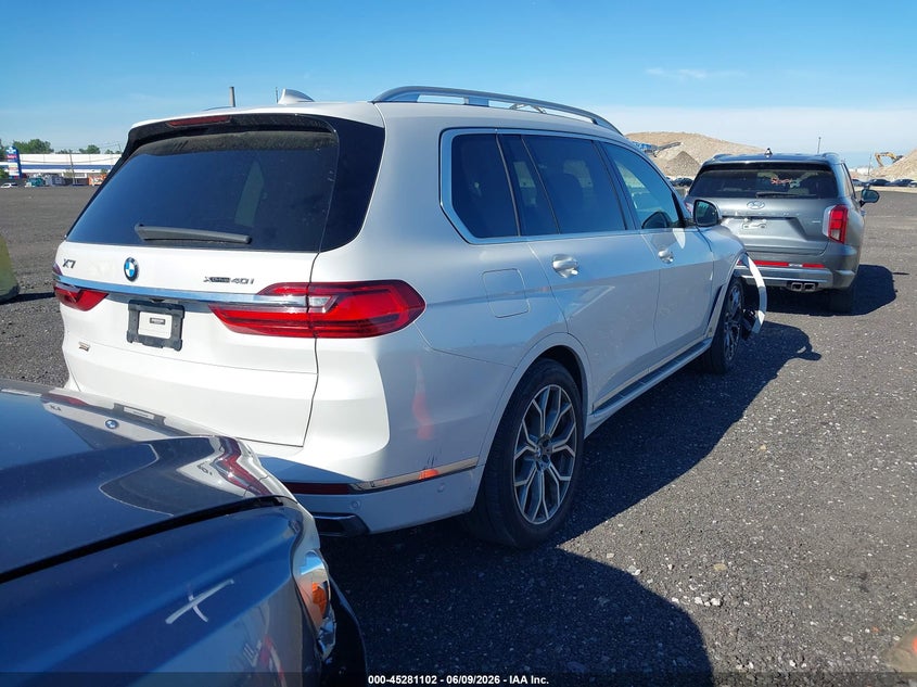 Vin: 5uxcw2c09l9c72227, lot: 45778926, bmw x7 xdrive40i 20204