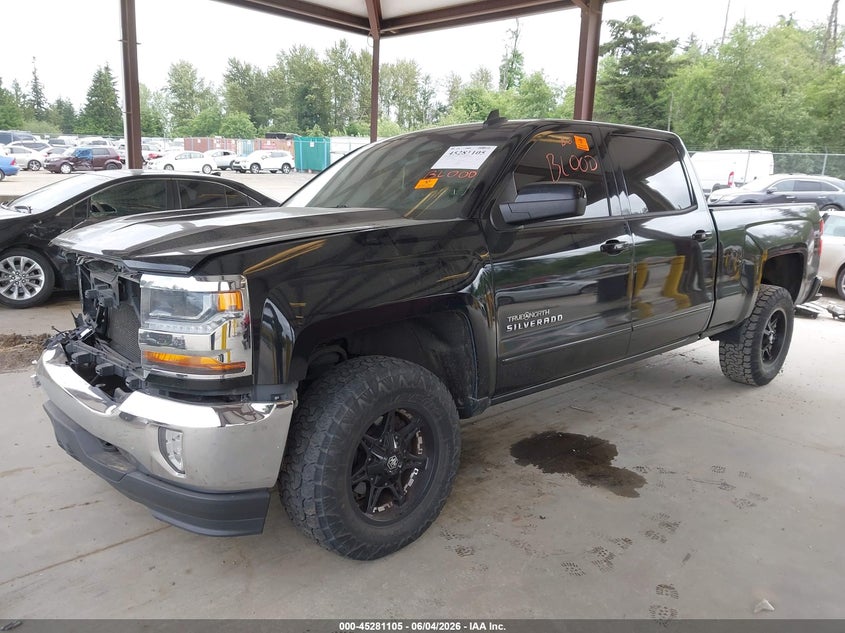 Vin: 1gcukrec5gf226447, lot: 45778929, chevrolet silverado 1500 1lt 20162