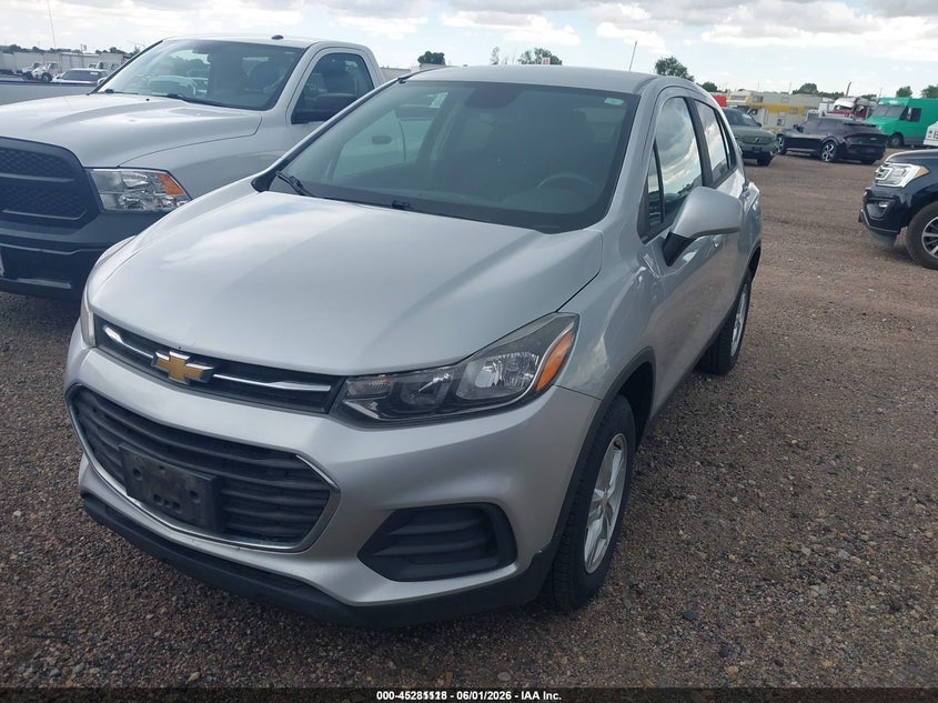 2018 Chevrolet Trax Ls VIN: 3GNCJNSB9JL147676 Lot: 45281118