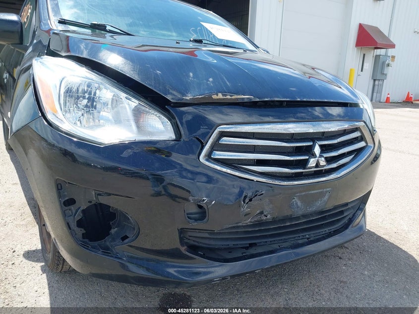 2019 MITSUBISHI MIRAGE SEDAN 1.2L I-3 DOHC, VVT, 78HP