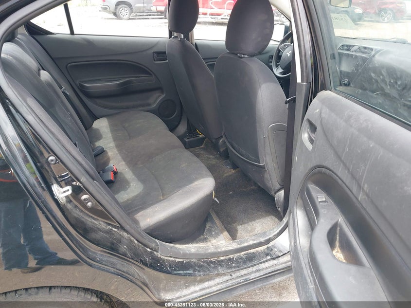 2019 MITSUBISHI MIRAGE SEDAN 1.2L I-3 DOHC, VVT, 78HP