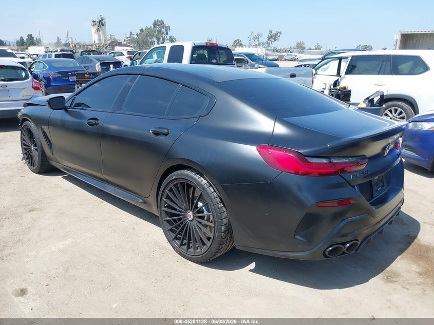 Vin: wbagx0c10nch75290, lot: 45778952, bmw alpina b8 gran coupe xdrive 20223