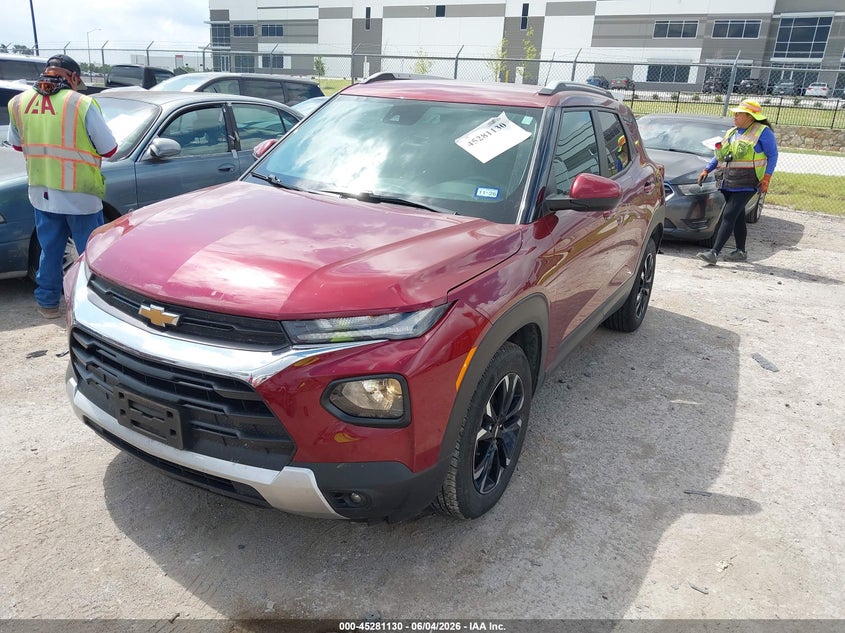 Vin: kl79mps23pb207044, lot: 45778954, chevrolet trailblazer fwd lt 20232
