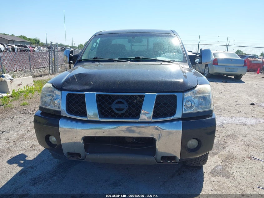2004 Nissan Titan Le VIN: 1N6AA06B34N578383 Lot: 45281140