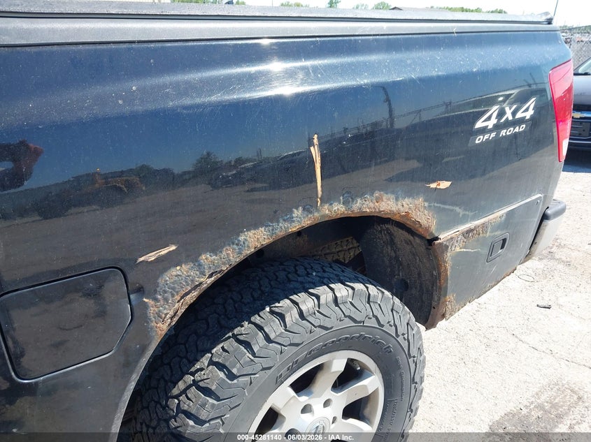 2004 Nissan Titan Le VIN: 1N6AA06B34N578383 Lot: 45281140