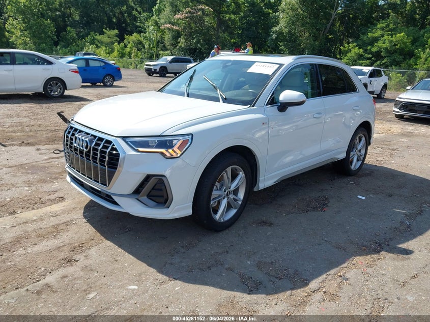 Vin: wa1eecf31n1045406, lot: 45778976, audi q3 premium plus 45 tfsi s line quattro tiptronic 20222