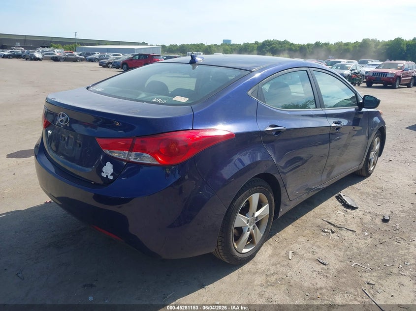 Vin: 5npdh4aexdh368903, lot: 45778977, hyundai elantra gls 20134