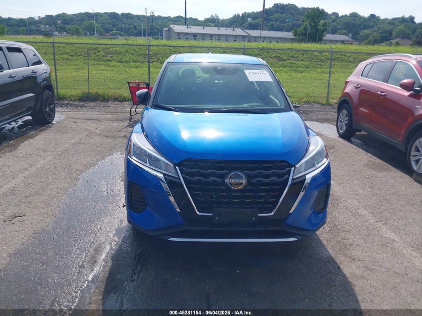 2022 Nissan Kicks S Xtronic Cvt VIN: 3N1CP5BV9NL531077 Lot: 45281154