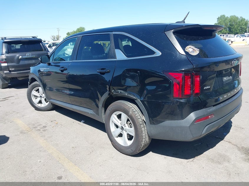 Vin: 5xyrgdlc8mg018746, lot: 45778982, kia sorento lx 20213