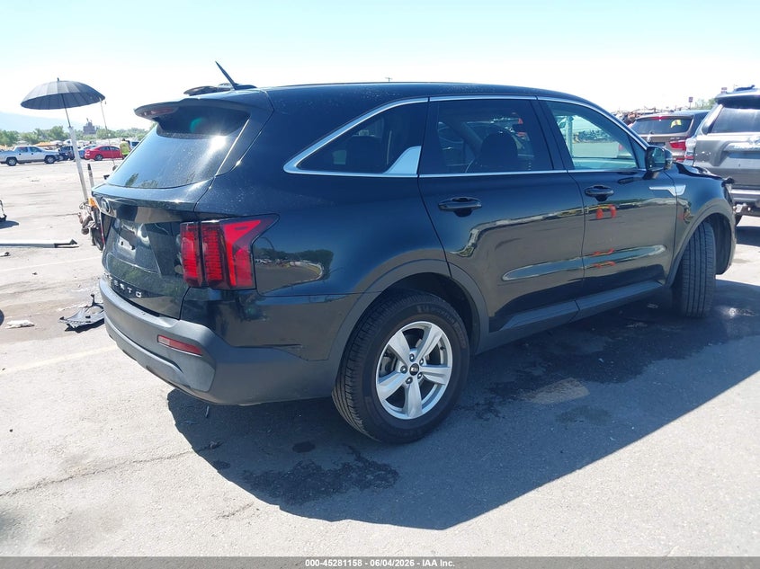 Vin: 5xyrgdlc8mg018746, lot: 45778982, kia sorento lx 20214