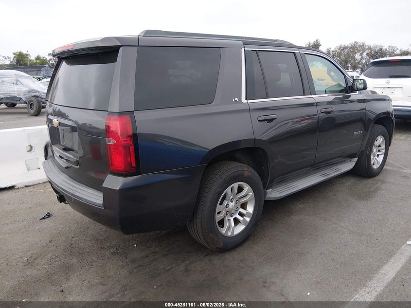 Vin: 1gnscakc1fr291245, lot: 45778985, chevrolet tahoe ls 20154