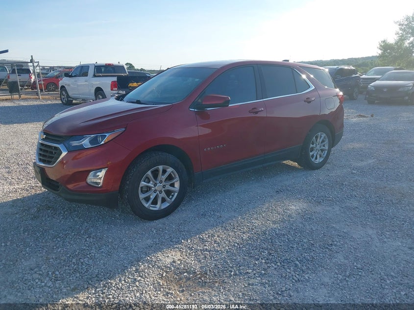 2019 Chevrolet Equinox Lt 3GNAXUEV6KL264638 photo 1