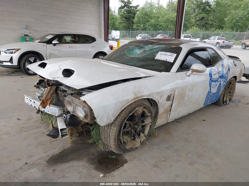 Vin: 2c3cdzfj9hh592743, lot: 45779026, dodge challenger r/t scat pack 20172