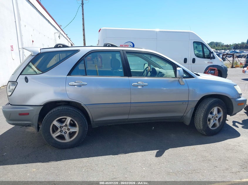 2001 Lexus Rx 300 VIN: JTJHF10UX10231724 Lot: 45281220