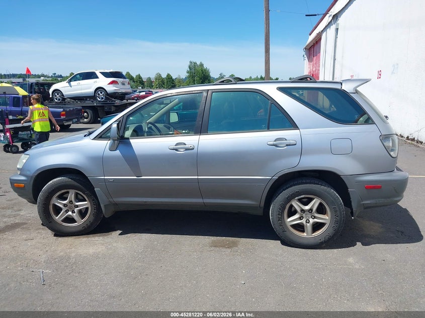2001 Lexus Rx 300 VIN: JTJHF10UX10231724 Lot: 45281220