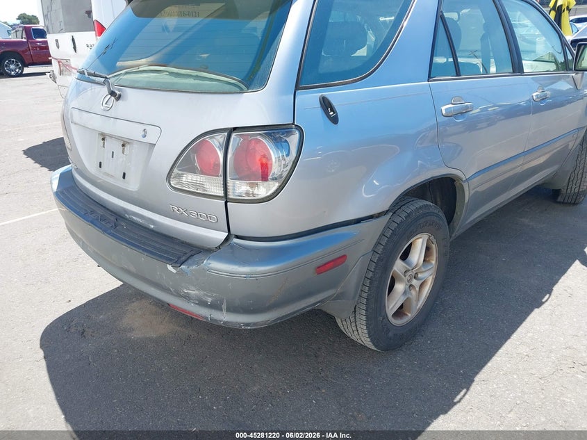 2001 Lexus Rx 300 VIN: JTJHF10UX10231724 Lot: 45281220