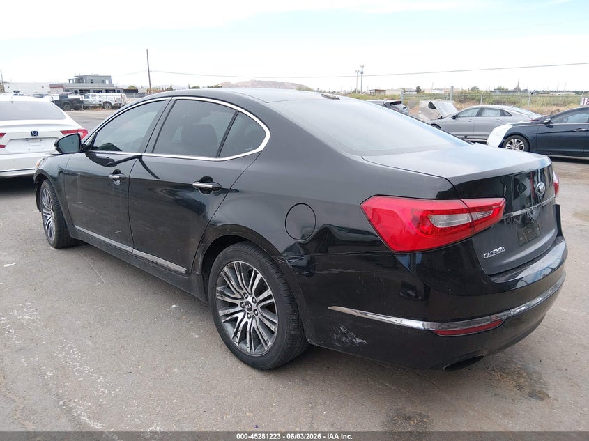 2014 KIA CADENZA auction photo 3