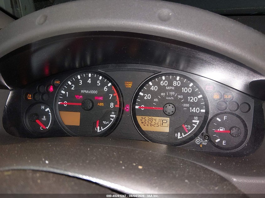 2007 Nissan Xterra S VIN: 5N1AN08WX7C501643 Lot: 45281247