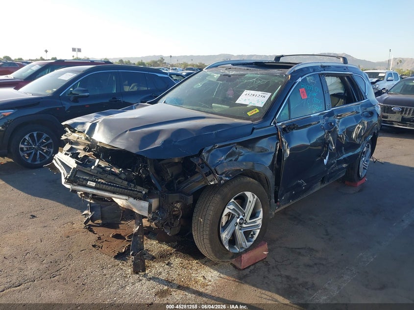 Vin: 5nms34aj0nh457980, lot: 45779083, hyundai santa fe sel 20222