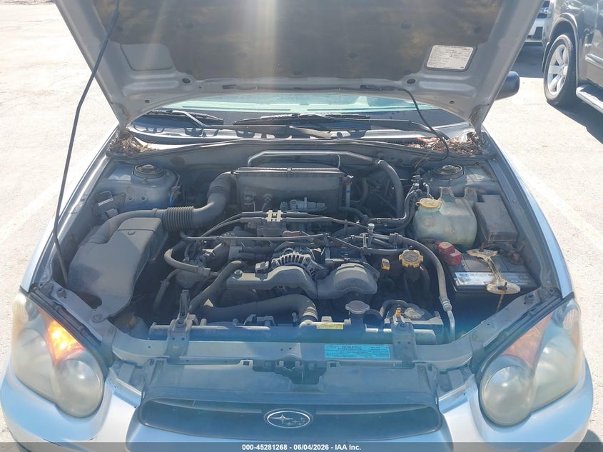 2004 Subaru Impreza 2.5Ts VIN: JF1GG65534G820013 Lot: 45281268